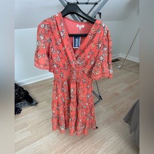 Max Studio faux wrap dress